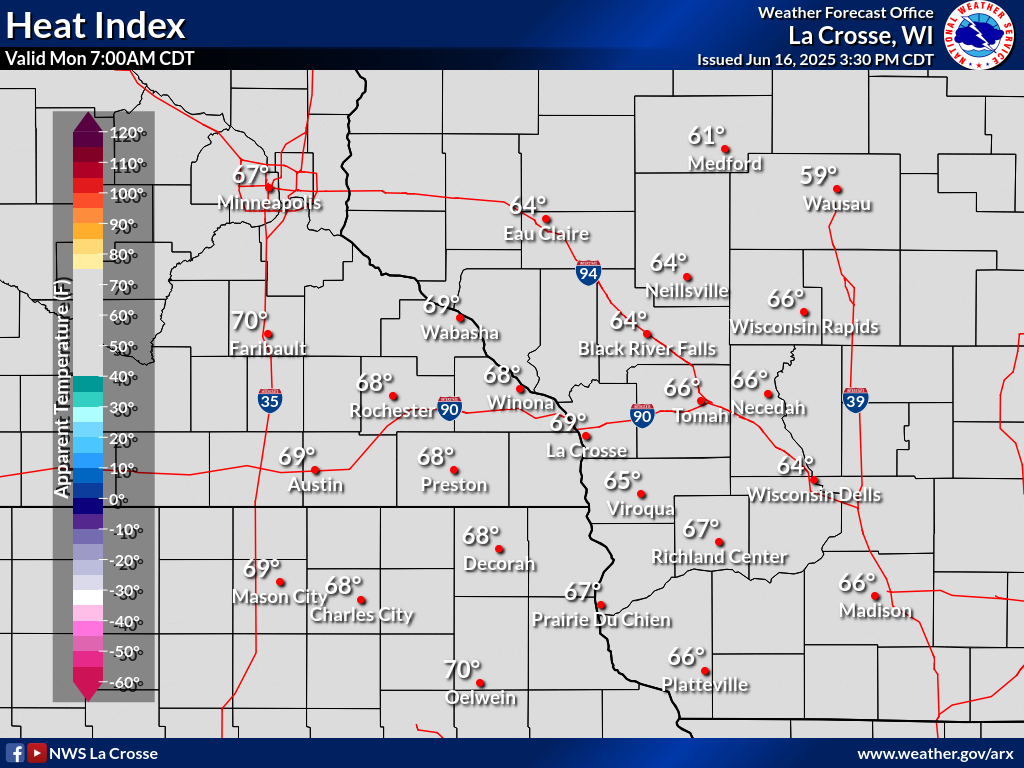 7 am heat index